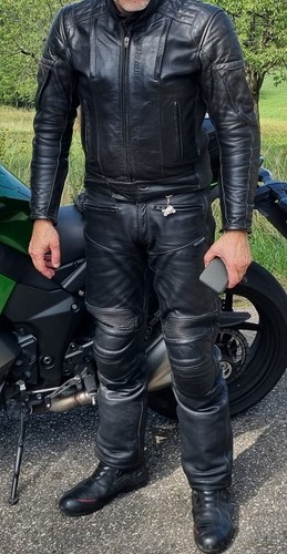 Motorrad lederkombi zweiteiler - motorrad,