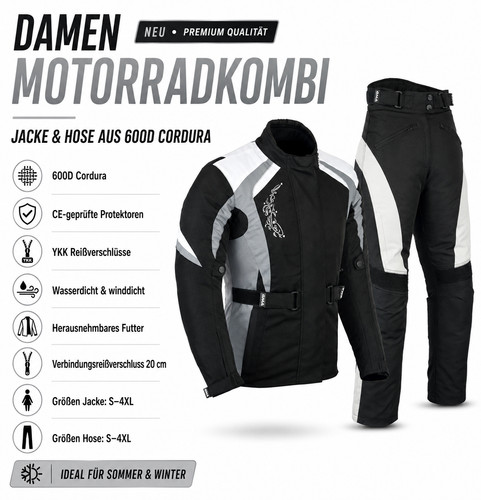 Neu damen motorradkombi - damen,