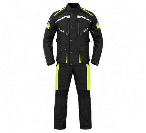 Herren motorradkombi schwarz - herren,